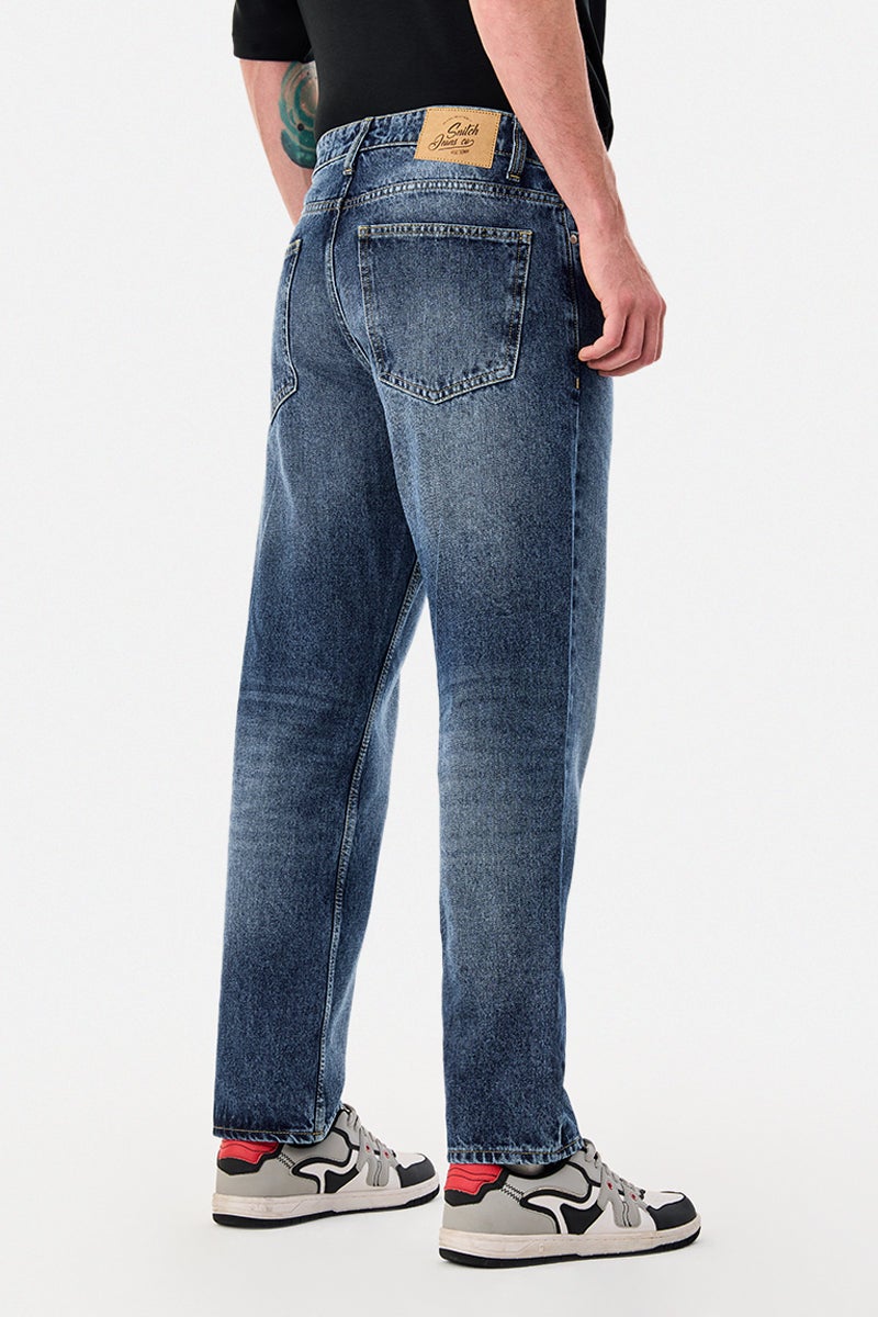 SNITCH Relaxed Fit Washed Jeans - Image 5